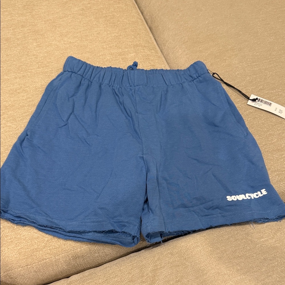 SoulCycle Blue ZEE Sweat Shorts